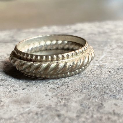 1960-70ǯ  С Хɥ󥰡India Silver Ring