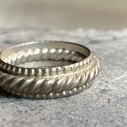 1960-70ǯ  С Хɥ󥰡India Silver Ring