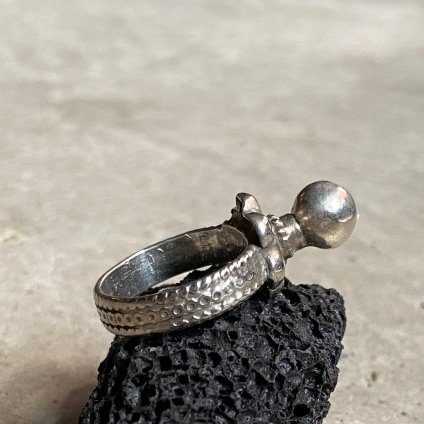 1930-40ǯ  С Ρե 󥰡India Silver Ring