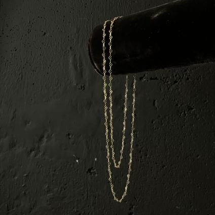 momocreatura Full Of Heart Chain NecklaceʥϡȤΥͥå쥹 ɡ35cm / 40cm / 80cm