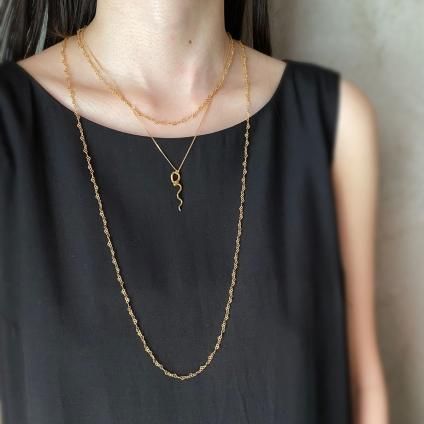 <img class='new_mark_img1' src='https://img.shop-pro.jp/img/new/icons56.gif' style='border:none;display:inline;margin:0px;padding:0px;width:auto;' />momocreatura Full Of Heart Chain NecklaceʥϡȤΥͥå쥹 С35cm / 40cm / 80cm