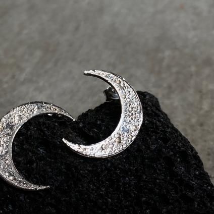 momocreatura Crescent Moon Earringsʻԥ С