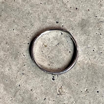 momocreatura Moon Crater Ring Silver Marcasite（モモクリア