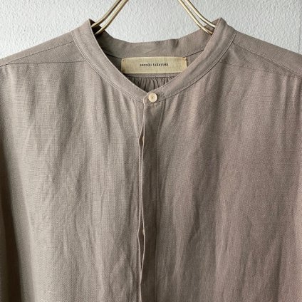 <img class='new_mark_img1' src='https://img.shop-pro.jp/img/new/icons38.gif' style='border:none;display:inline;margin:0px;padding:0px;width:auto;' />20OFFsuzuki takayuki  puff-sleeve shirt dress ʥ業 ѥե꡼֥ĥɥ쥹Rose Grey