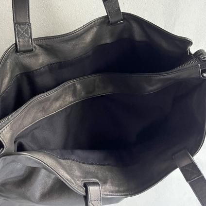 美品 CHRISTIAN PEAU レザーシャツ サイズ48/L相当 ブラック CHRISTIAN PEAU （クリスチャン ポー） 06347-3 CP BLACK- JeJe