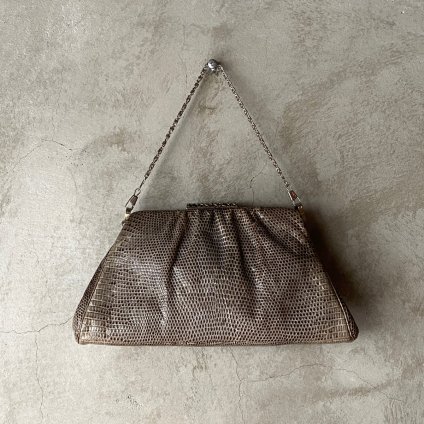 ơ ꥶɥ쥶 ХåVintage Lizard Leather Bag