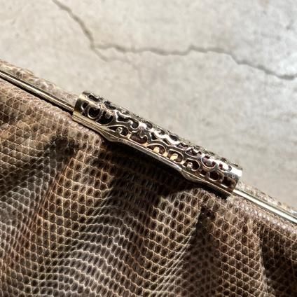 ơ ꥶɥ쥶 ХåVintage Lizard Leather Bag