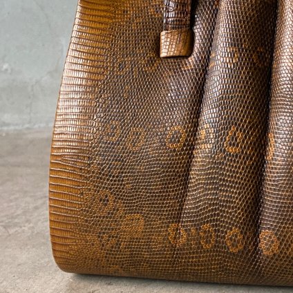 ơ 󥰥ޡȥ ϥɥХåVintage Ringmark Lizard Hand Bag