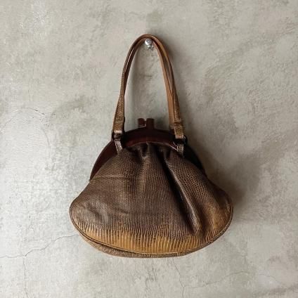 ơ 󥰥ޡȥ ߥ˥ХåVintage Ringmark Lizard Mini Bag