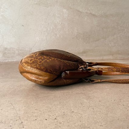 ơ 󥰥ޡȥ ߥ˥ХåVintage Ringmark Lizard Mini Bag