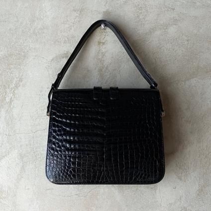 ơ 2way 쥶 ХåVintage 2way Crocodile Leather Bag