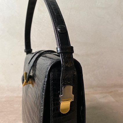 ヴィンテージ 2way クロコダイルレザー バッグ（Vintage 2way Crocodile Leather Bag）