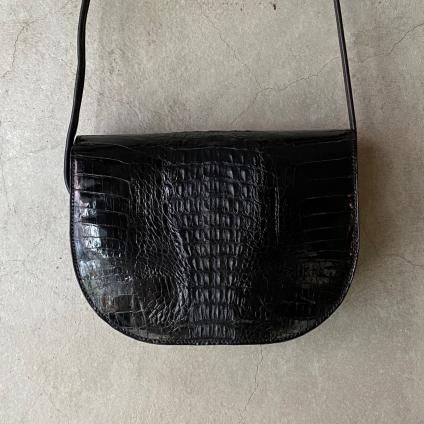 ヴィンテージ クロコダイル ショルダーバッグ(Vintage ヴィンテージ クロコダイル ショルダーバッグ(Vintage