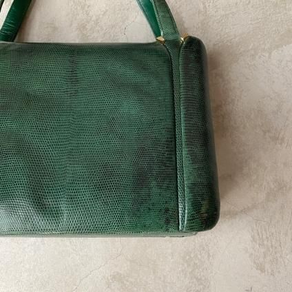 ơ ꥶ ϥɥХåVintage Lizard Hand Bag