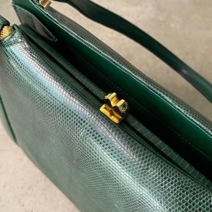 ơ ꥶ ϥɥХåVintage Lizard Hand Bag