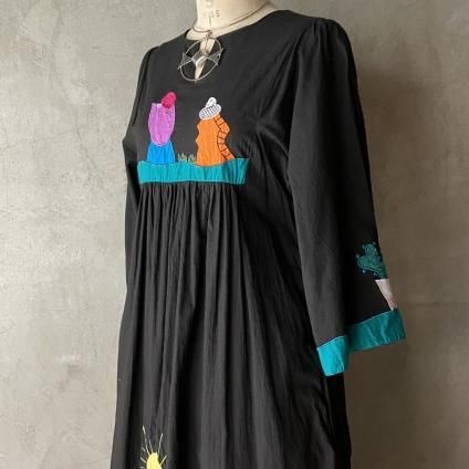 ơ ѥå ԡVintage Patchwork Dress