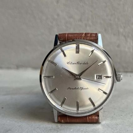 CITIZEN ACE DATE（シチズン エース デイト）シルバーダイヤル