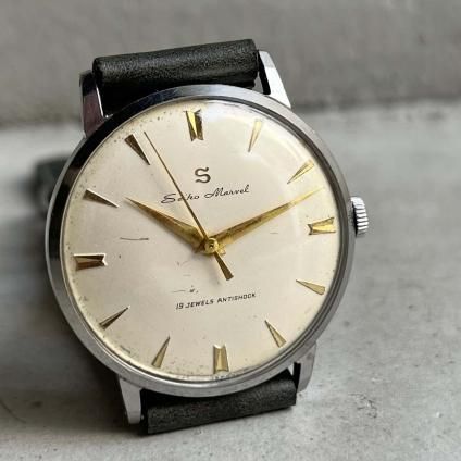 満点の SEIKO MARVEL(セイコー マーベル)ゴールドインデックス Clock