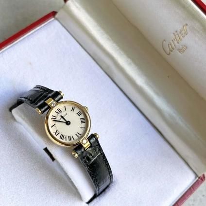 Cartier MINI VENDOME (カルティエ ミニ ヴァンドーム) 18KYG ダイヤモンド3石 18KYG純正バックル 箱付- JeJe PIANO ONLINE BOUTIQUE 神戸のアンティーク時計,ジュエリー,ファッション専門店 Cartier MINI VENDOME (カルティエ ミニ ヴァンドーム) 18KYG ダイヤモンド3石 18KYG純正バックル 箱付- JeJe PIANO ONLINE BOUTIQUE 神戸のアンティーク時計,ジュエリー,ファッション専門店