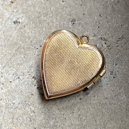 1910-30ǯ ᥿  ϡ å ڥȥȥåסMetal Shell Heart Locket Pendant Top