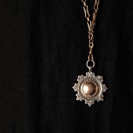 1926年製 シルバー ローズゴールド フォブ（Silver Rose Gold