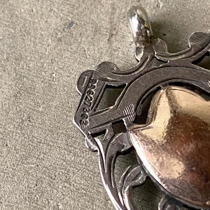 1920ǯ С  ե֡Silver Rose Gold Fob