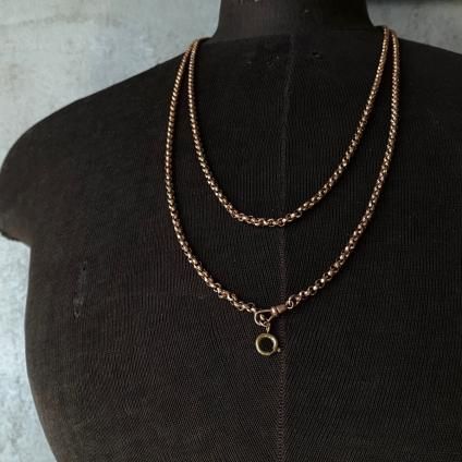 ȥꥢ ĥ ޥեRolled Gold Muff Chain