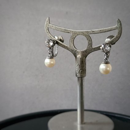 1920-30's С 饹  󥰡1920-30's Silver Grass CIRO earrings