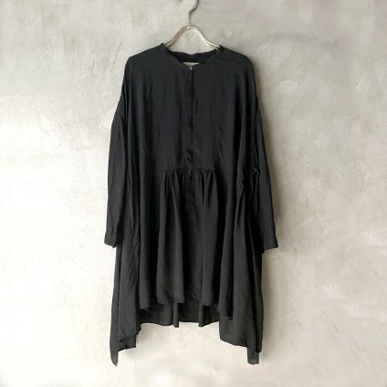 suzuki takayuki broad blouse（スズキタカユキ ブロードブラウス）Black