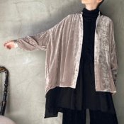 suzuki takayuki over blouse ʥ業 С֥饦Frost Grey