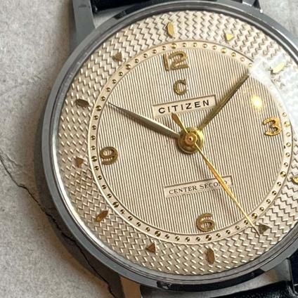 CITIZEN(シチズン)センターセコンド B中三針改 ギョーシェ CITIZEN(シチズン)センターセコンド B中三針改 ギョーシェ