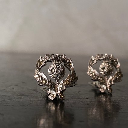 1940-50ǯ ޡ ᥿  󥰡1940-50's Marcasite Metal Earrings