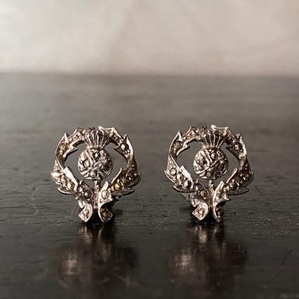 1940-50ǯ ޡ ᥿  󥰡1940-50's Marcasite Metal Earrings