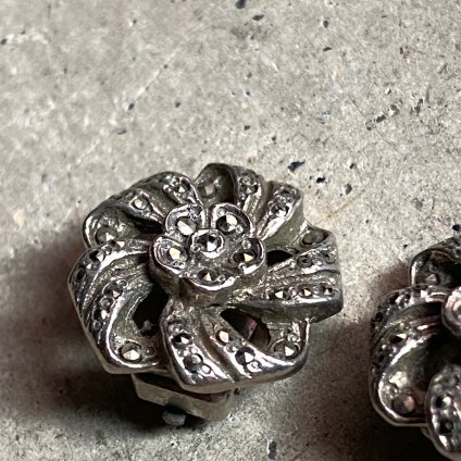 1940-50ǯ ޡ ᥿ ե 󥰡1940-50's Marcasite Metal Earrings