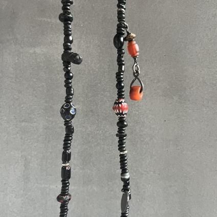 CHRISTIAN PEAU NS NECKLACE 12（クリスチャン ポー ネックレス）Red