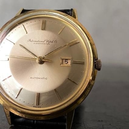 IWC（インターナショナルウォッチカンパニー）18KYG 寄り目