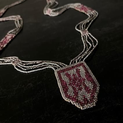 ȥꥢ-ǥ åȥӡ ͥå쥹Cut Steel Necklace