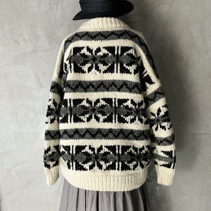 ơ 󥦡 ɥ ϥɥ˥åȡVintage Ecuador Hand Knit