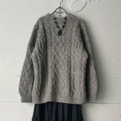 ơ  ϥɥ˥åȡVintage Aran Pattern Hand Knit