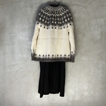 ơ Υǥå ϥɥ˥å ǥVintage Nordic Knit Cardigan