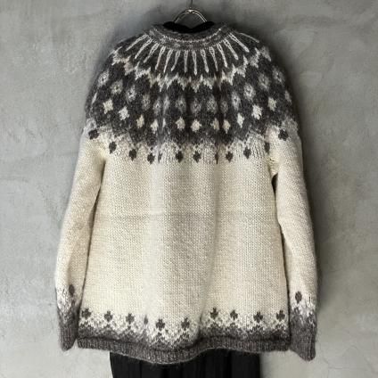 ơ Υǥå ϥɥ˥å ǥVintage Nordic Knit Cardigan