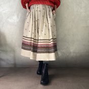 ե ơ  ȡFrance Vintage Wool Skirt