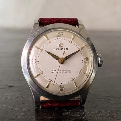 CITIZEN（シチズン）センターセコンド B中三針改 ギョーシェ