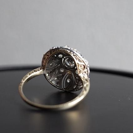 ǥ  ɡ󥰡Art Deco Diamond Dome Ring