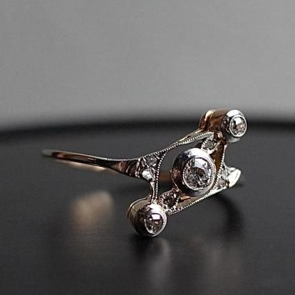 ǥ   ȥ 󥰡YG Diamond Trilogy Ring