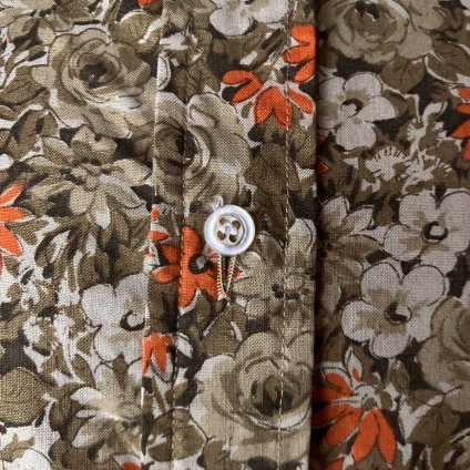 ե ơ  ֥饦France Vintage Floral Pattern Blouse