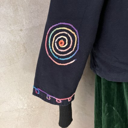 U.S. ơ ꡼ƥåɽ 㥱åȡ Vintage Embroidery Jacket