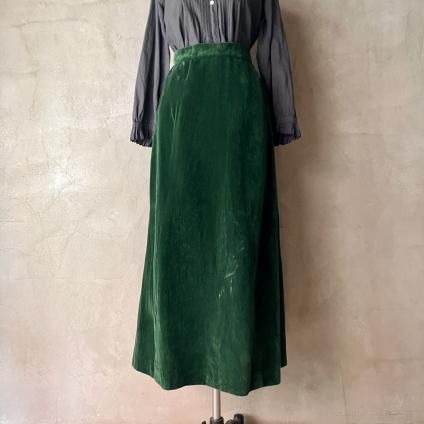 ե ơ ٥٥å ȡ France Vintage Velvet Skirt 