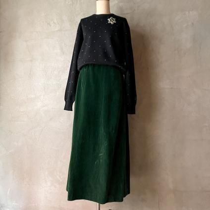 <img class='new_mark_img1' src='https://img.shop-pro.jp/img/new/icons38.gif' style='border:none;display:inline;margin:0px;padding:0px;width:auto;' />20%OFFۥե ơ ٥٥å ȡ France Vintage Velvet Skirt 
