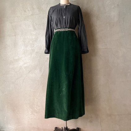 ե ơ ٥٥å ȡ France Vintage Velvet Skirt 